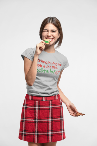 Image of It's Beginning To Look…A Lot Like Cocktails - Unisex T-Shirt