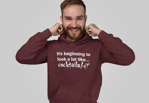 Image of It's Beginning To Look…A Lot Like Cocktails - Hoodie