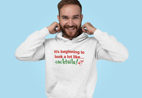 Image of It's Beginning To Look…A Lot Like Cocktails - Hoodie