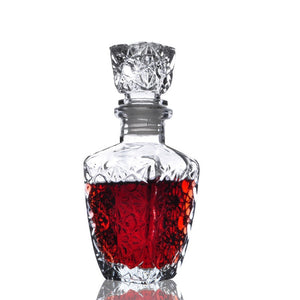 Crystal Whiskey Decanter for Liquor Wine Drinks Gift in Three Sizes