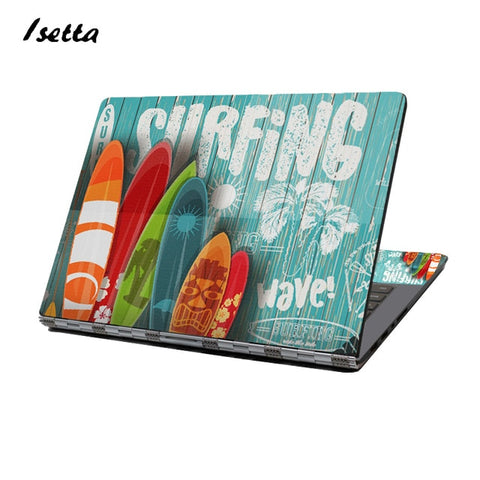 Image of Laptop Sticker Notebook Skin Stickers Laptop Cover Summer Style Decal Art Decal Fits 13.3" 14" 15.6" 16" Universal