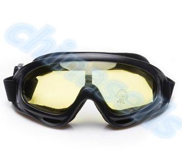 Image of Winter Windproof Skiing Glasses Goggles Outdoor Sports UV400 Dustproof Moto Cycling Sunglasses