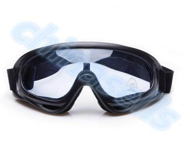 Image of Winter Windproof Skiing Glasses Goggles Outdoor Sports UV400 Dustproof Moto Cycling Sunglasses