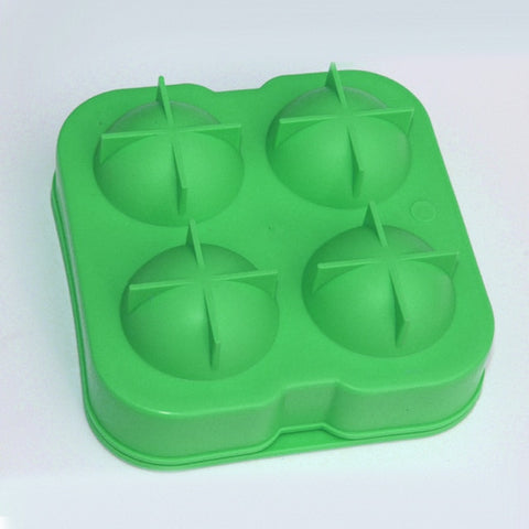 Image of Ice Cube Ball Maker Mold Mould Brick Round Bar Accessories High Quality Random Color Ice Mold Kitchen Tools