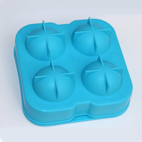 Image of Ice Cube Ball Maker Mold Mould Brick Round Bar Accessories High Quality Random Color Ice Mold Kitchen Tools