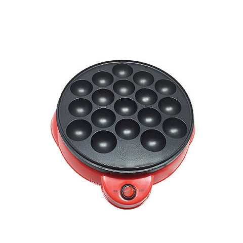 Image of Takoyaki Baking Machine Household Electric Maker Octopus Balls Grill Pan with 18 Holes Professional Cooking Tools