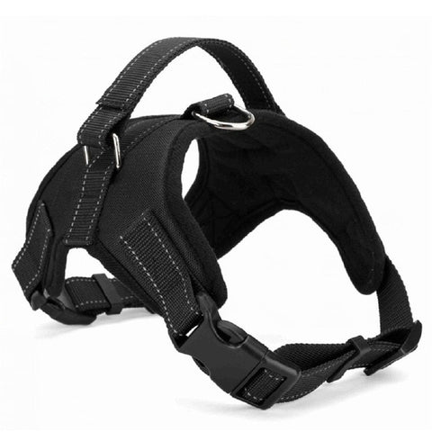 Image of Heavy Duty Padded Dog Harness with Adjustable Collar in Four Sizes and Quick Release