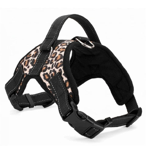 Image of Heavy Duty Padded Dog Harness with Adjustable Collar in Four Sizes and Quick Release