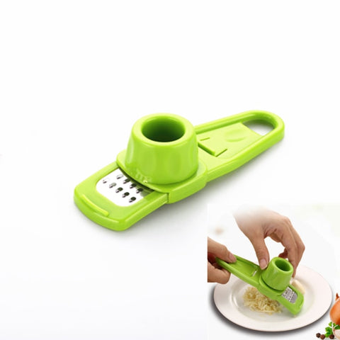 Image of 1Pcs Stainless Garlic Press Household Manual Garlic Press Device Kitchen Press Squeezer Ginger Garlic Tools Kitchen Accessories