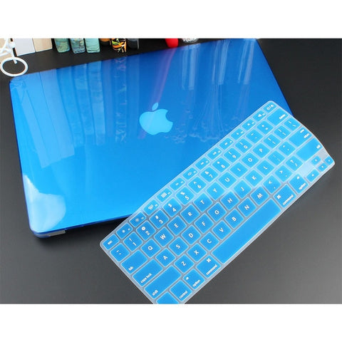 Image of Crystal Hard Case For Macbook Air 13 Retina Pro 13 15 16 Hard Cover With Free Keyboard Cover