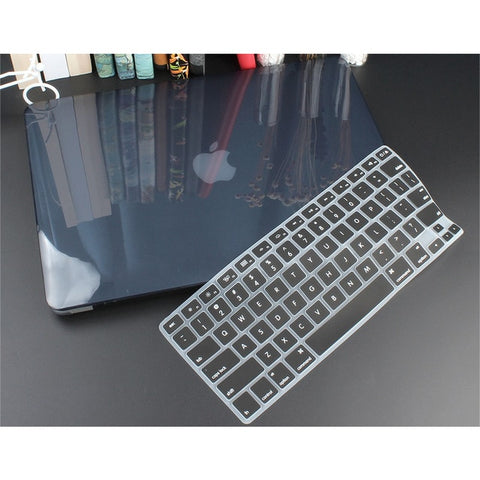 Image of Crystal Hard Case For Macbook Air 13 Retina Pro 13 15 16 Hard Cover With Free Keyboard Cover