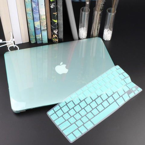 Image of Crystal Hard Case For Macbook Air 13 Retina Pro 13 15 16 Hard Cover With Free Keyboard Cover