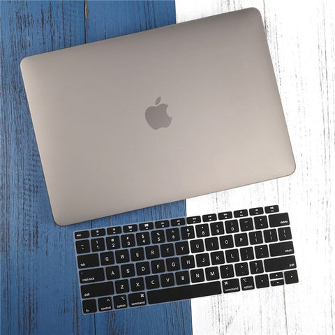 Image of Crystal Hard Case For Macbook Air 13 Retina Pro 13 15 16 Hard Cover With Free Keyboard Cover