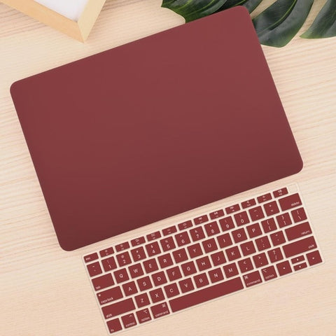 Image of Crystal Hard Case For Macbook Air 13 Retina Pro 13 15 16 Hard Cover With Free Keyboard Cover