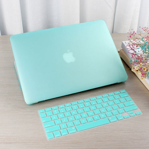 Image of Crystal Hard Case For Macbook Air 13 Retina Pro 13 15 16 Hard Cover With Free Keyboard Cover