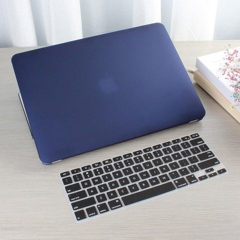 Image of Crystal Hard Case For Macbook Air 13 Retina Pro 13 15 16 Hard Cover With Free Keyboard Cover