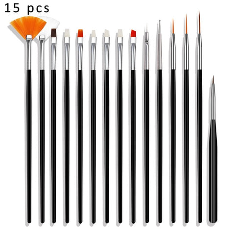 Image of Cake Decorating Tool Set Baking Accessories 7 Pieces Multifunction Icing Pastry Brushes Fondant Cake Painting Brush Nail Art Brush Pen