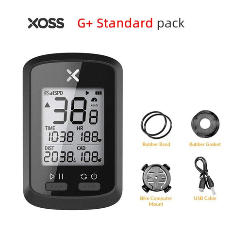 Image of Waterproof Wireless GPS Bike Computer w/LED Digital Display Odometer Stopwatch Speedometer Watch for Road Cycle MTB Bicycle Bluetooth ANT+  Sprint Cycling