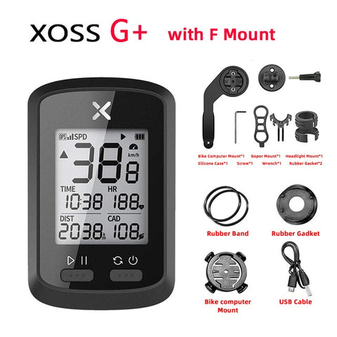 Image of Waterproof Wireless GPS Bike Computer w/LED Digital Display Odometer Stopwatch Speedometer Watch for Road Cycle MTB Bicycle Bluetooth ANT+  Sprint Cycling