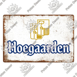 Vintage Belgium Beer Signs Tin Decorative Plaque Wall Decor Pub Bar Man Cave Club Apartment Decoration