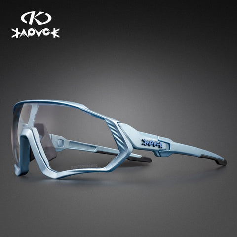 Image of Photochromic Cycling Sunglasses Men Women Sport Road Mountain Bike Bicycle Glasses Cycling Glasses Eyewear Protection Goggle