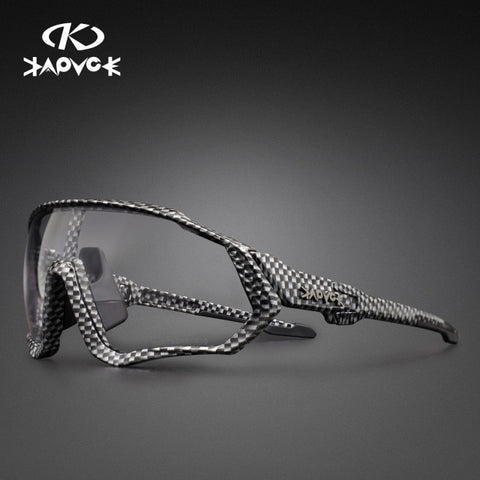 Image of Photochromic Cycling Sunglasses Men Women Sport Road Mountain Bike Bicycle Glasses Cycling Glasses Eyewear Protection Goggle