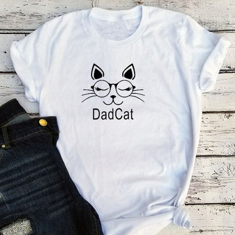 Image of Mommy Daddy Cat Matching Shirts  90s Happy Valentines Day Tops Aesthetic Mommy and Me Tee Matching Family Tshirt Gothic