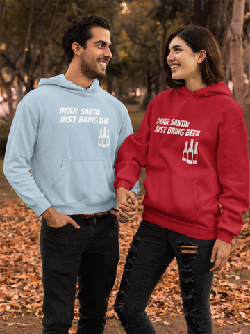 Image of Dear Santa Just Bring Beer -  Hoodie