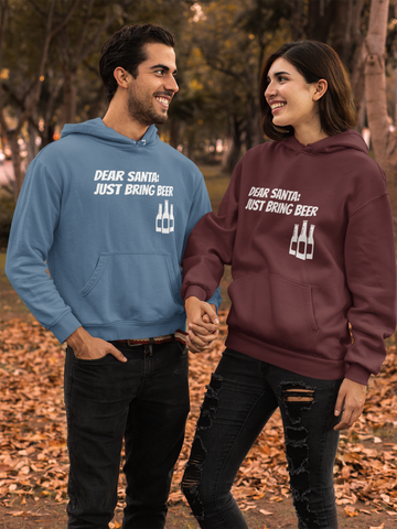 Image of Dear Santa Just Bring Beer -  Hoodie